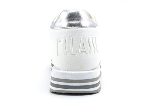 ALVIERO MARTINI 1A CLASSE Sneaker Running Donna Geo Lamè White Safari N0562-0558 - Sandrini Calzature e Abbigliamento