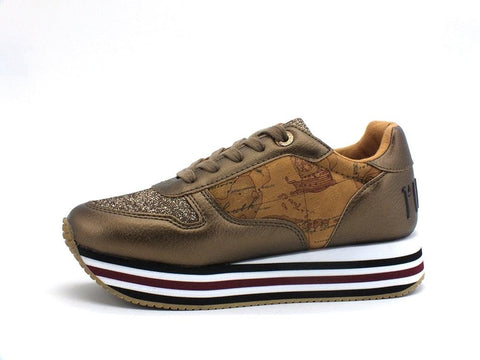 ALVIERO MARTINI 1A CLASSE Sneakers Taupe Geo Beige P3A4-10712 - Sandrini Calzature e Abbigliamento