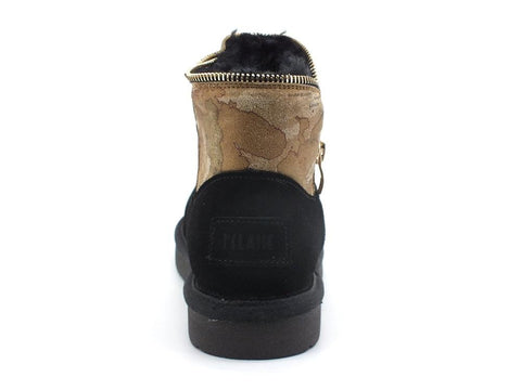 ALVIERO MARTINI 1A CLASSE Stivaletto Pelo Zip Black Geo N0124-407A - Sandrini Calzature e Abbigliamento