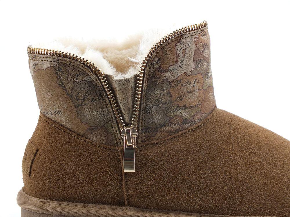 ALVIERO MARTINI 1A CLASSE Stivaletto Pelo Zip Camel N0124-407A - Sandrini Calzature e Abbigliamento