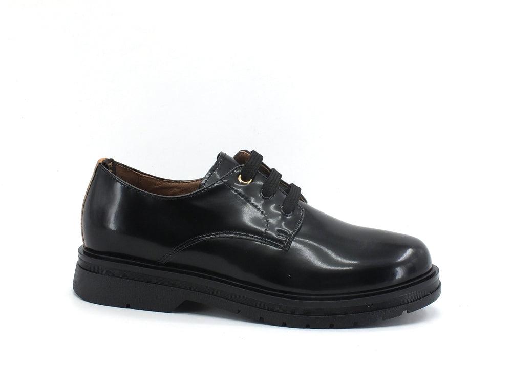 ALVIERO MARTINI 1A CLASSSE Derby Stringata Smooth Geo Black N1043-0154 - Sandrini Calzature e Abbigliamento