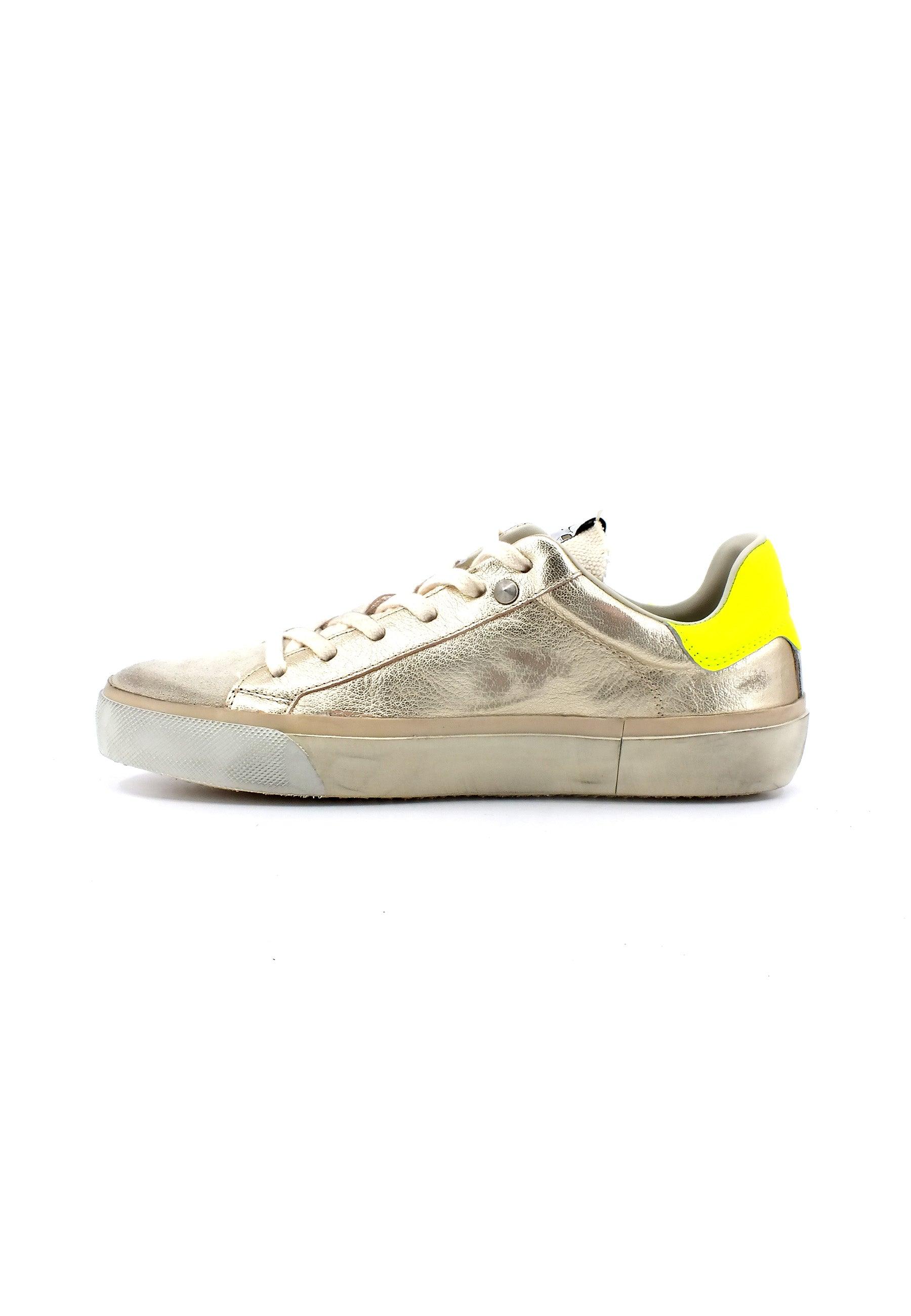 ARCHIVIO 22 Sneaker Donna Platinum Giallo Fluo STUD785 - Sandrini Calzature e Abbigliamento