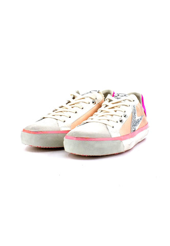 ARCHIVIO 22 Sneaker Donna White Antique Rose STUD786 - Sandrini Calzature e Abbigliamento