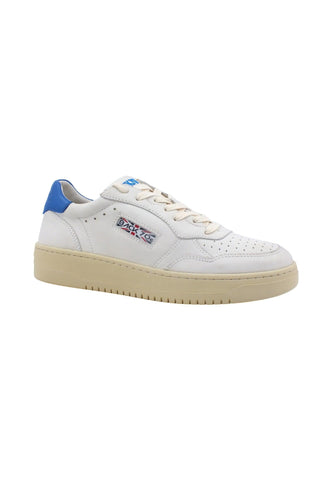 BACK70 Sneaker Donna White Flune Blue 108001 - Sandrini Calzature e Abbigliamento