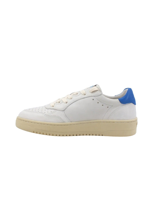 BACK70 Sneaker Donna White Flune Blue 108001 - Sandrini Calzature e Abbigliamento