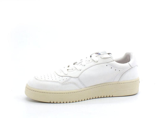 BACK70 Sneaker Slam 1A Pelle Bianco Milk 108002 - Sandrini Calzature e Abbigliamento
