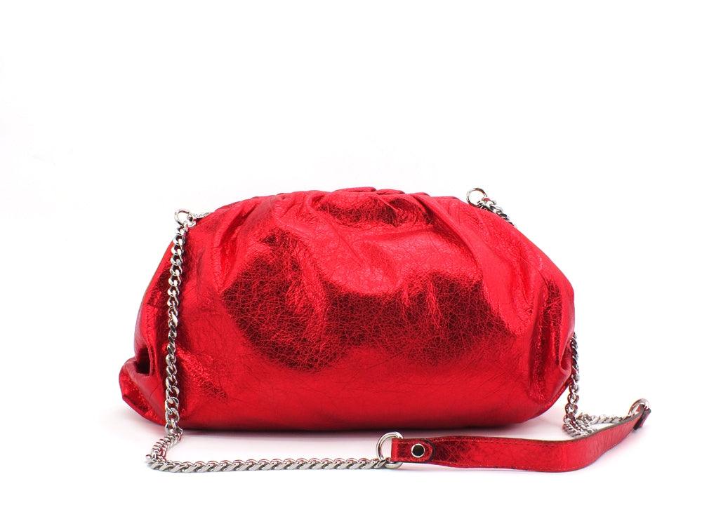 BAG Borsa Tracolla Catena Rosso BOR-ARR - Sandrini Calzature e Abbigliamento