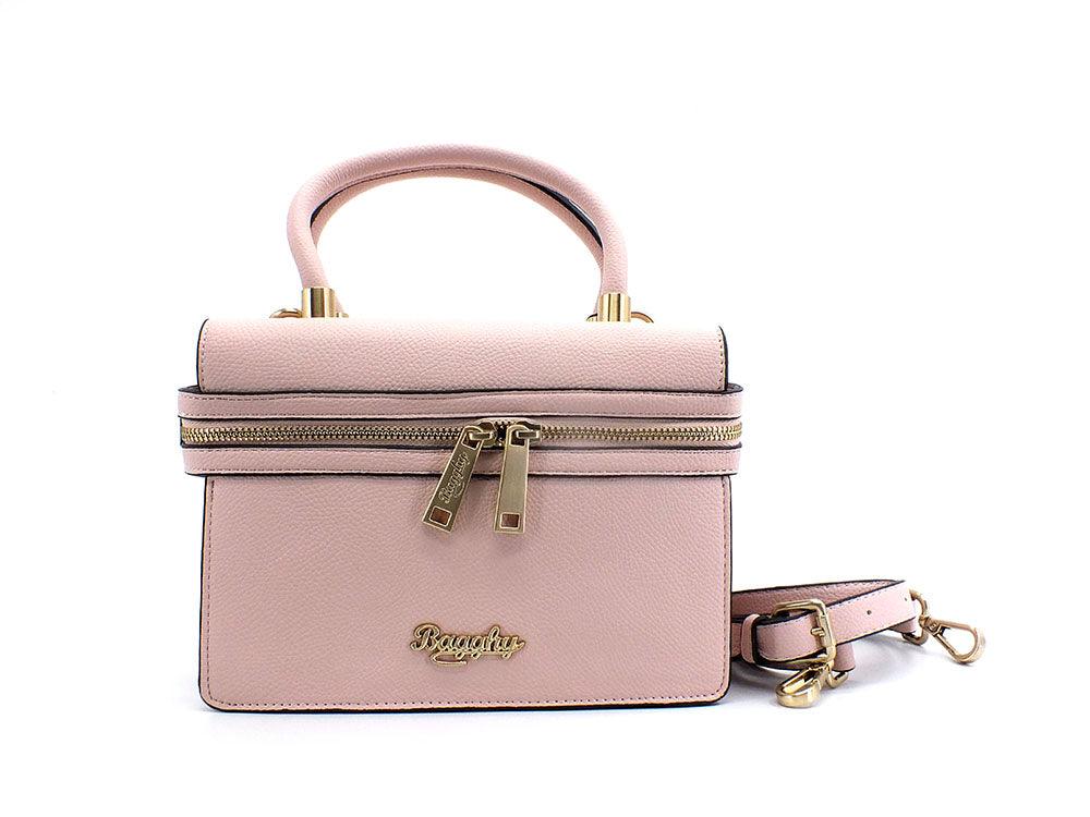 BAGGHY Borsa Cartella Clutch Small Logo Rosa FGJ472 - Sandrini Calzature e Abbigliamento