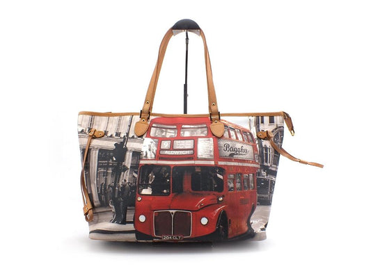 BAGGHY Borsa Med Pelle City 04 London Multicolor B18IBBAMCY04 - Sandrini Calzature e Abbigliamento