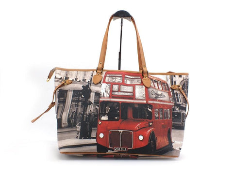 BAGGHY Borsa Med Pelle City 04 London Multicolor B18IBBAMCY04 - Sandrini Calzature e Abbigliamento