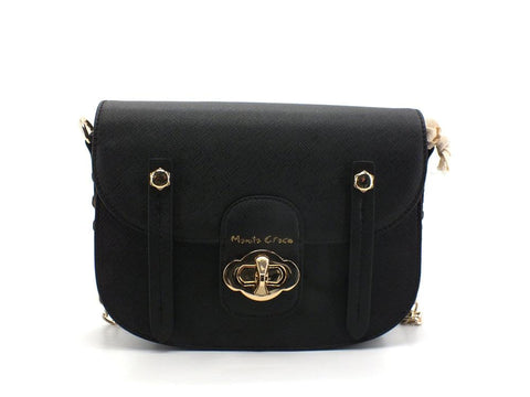 BAGGHY Borsa Poppy Medium Nero B241EU - Sandrini Calzature e Abbigliamento