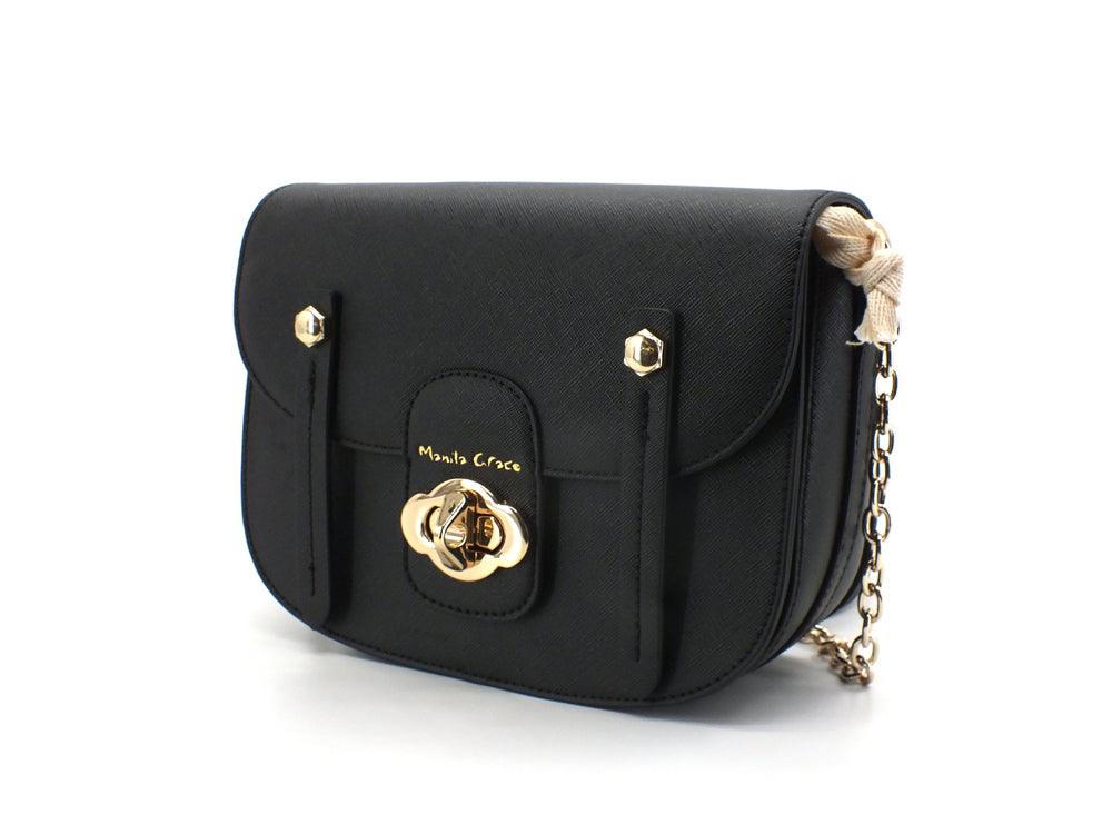 BAGGHY Borsa Poppy Medium Nero B241EU - Sandrini Calzature e Abbigliamento