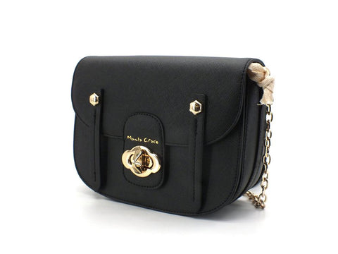 BAGGHY Borsa Poppy Medium Nero B241EU - Sandrini Calzature e Abbigliamento