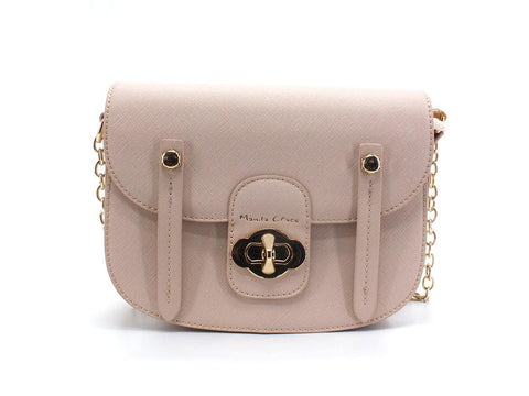 BAGGHY Borsa Poppy Medium Rosa Cipria B241EU - Sandrini Calzature e Abbigliamento