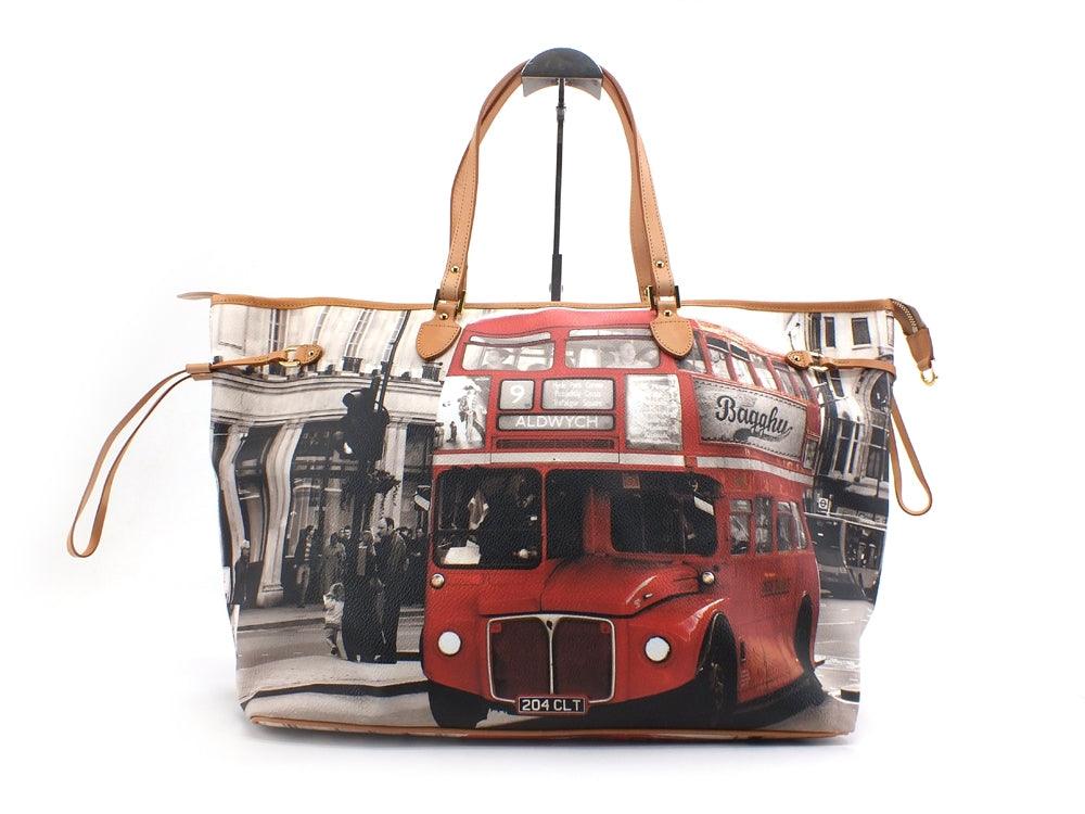 BAGGHY Borsa Shopper City London B18IBBALCY04 - Sandrini Calzature e Abbigliamento