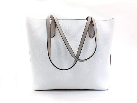 BAGGHY Borsa Shoppping Logo Multicolor Bianco GQ7410 - Sandrini Calzature e Abbigliamento