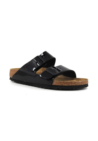 BIRKENSTOCK Arizona Ciabatta Donna Black Patent 1005292 - Sandrini Calzature e Abbigliamento