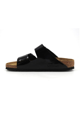 BIRKENSTOCK Arizona Ciabatta Donna Black Patent 1005292 - Sandrini Calzature e Abbigliamento