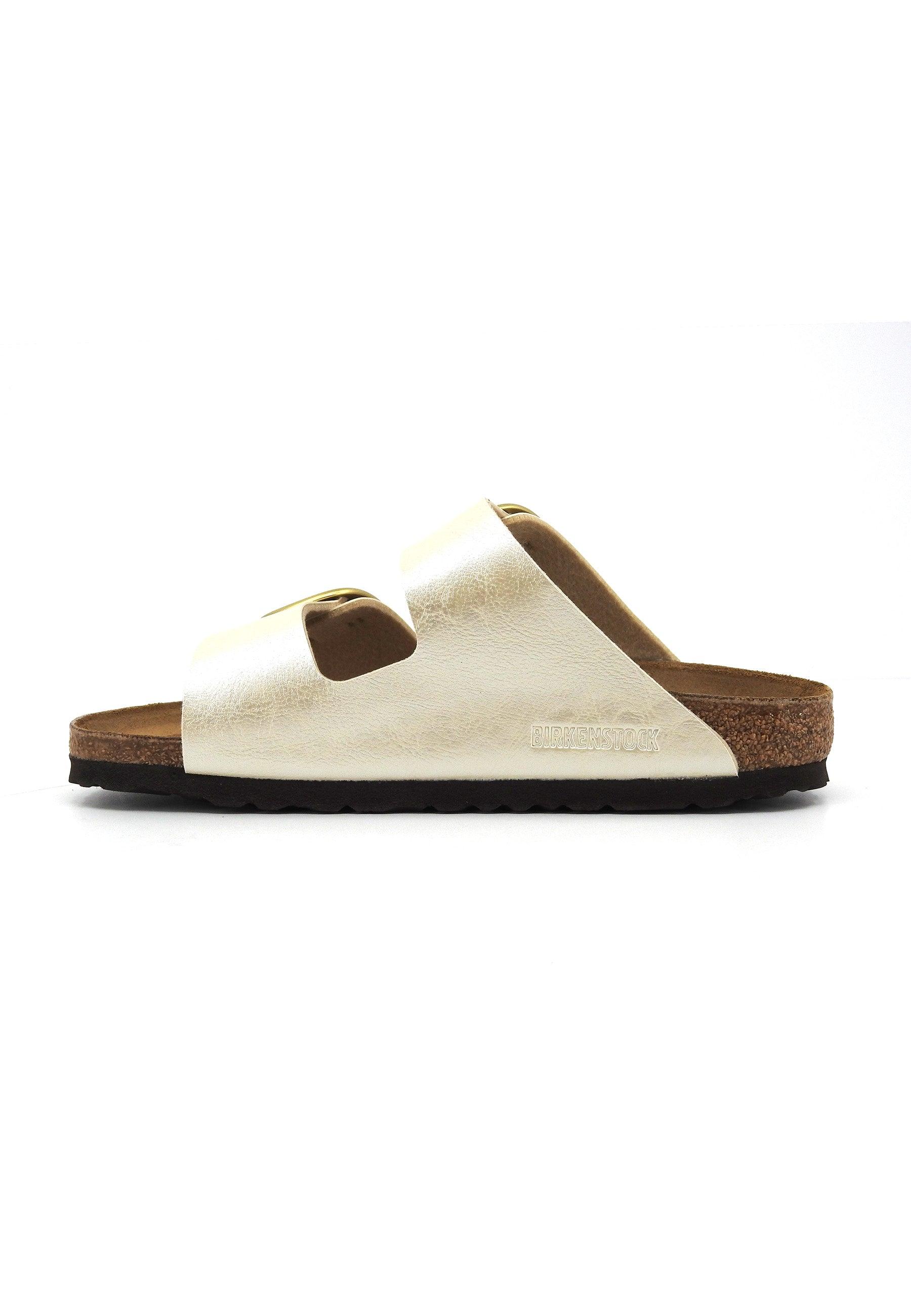 BIRKENSTOCK Arizona Ciabatta Donna Graceful Pearl White 1020021 - Sandrini Calzature e Abbigliamento