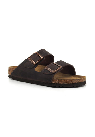 BIRKENSTOCK Arizona Ciabatta Donna Habana Marrone 0452763D - Sandrini Calzature e Abbigliamento