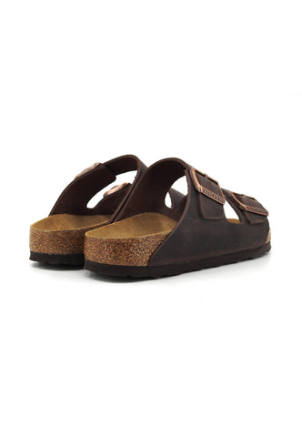 BIRKENSTOCK Arizona Ciabatta Donna Habana Marrone 0452763D - Sandrini Calzature e Abbigliamento