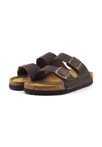 BIRKENSTOCK Arizona Ciabatta Donna Habana Marrone 0452763D - Sandrini Calzature e Abbigliamento