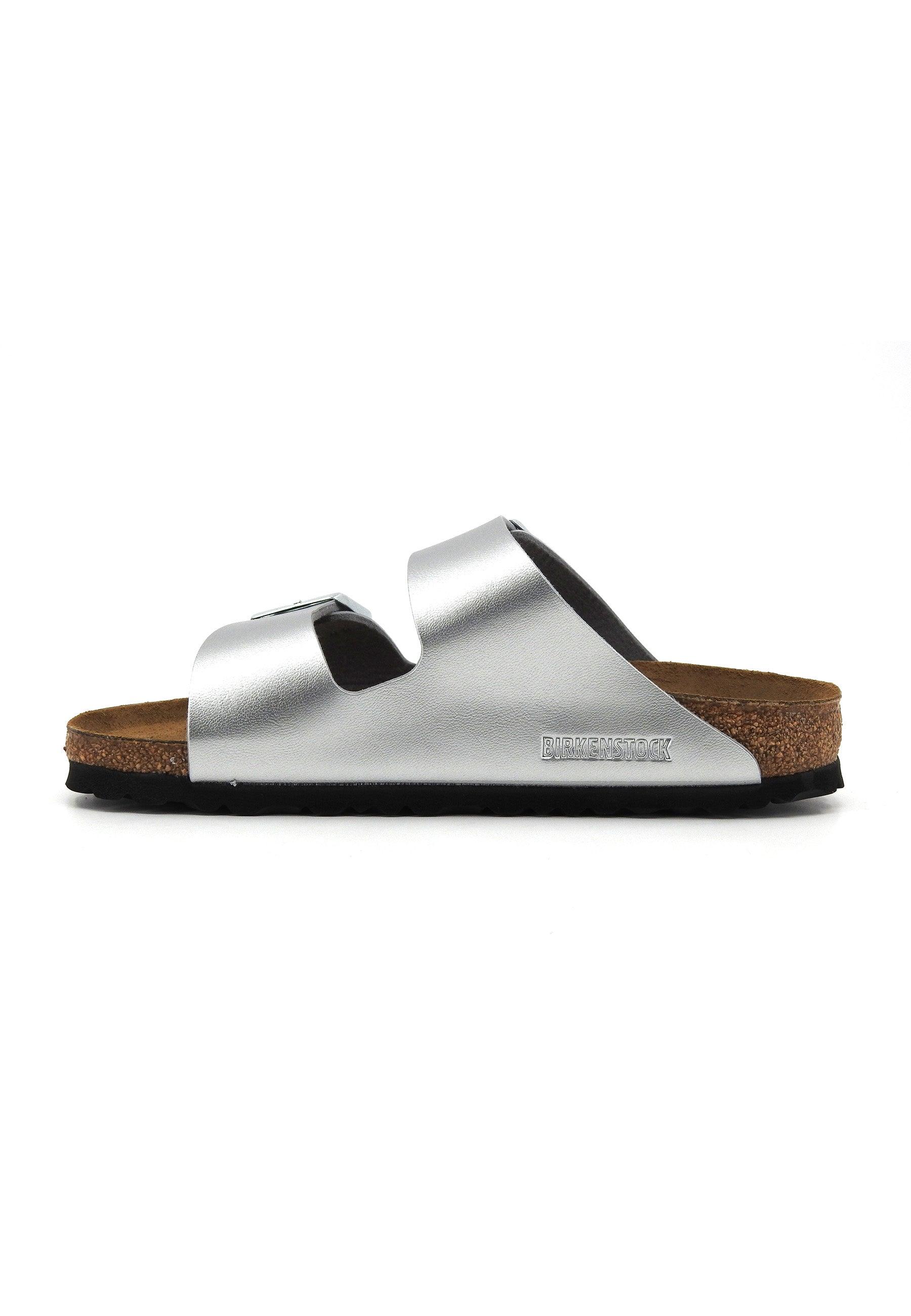 BIRKENSTOCK Arizona Ciabatta Donna Silver 1012283 - Sandrini Calzature e Abbigliamento