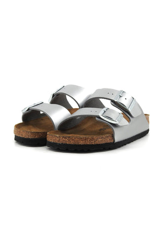 BIRKENSTOCK Arizona Ciabatta Donna Silver 1012283 - Sandrini Calzature e Abbigliamento