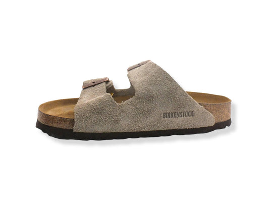 BIRKENSTOCK Arizona Ciabatta Due Fibbie Donna Beige Taupe 0951303 - Sandrini Calzature e Abbigliamento