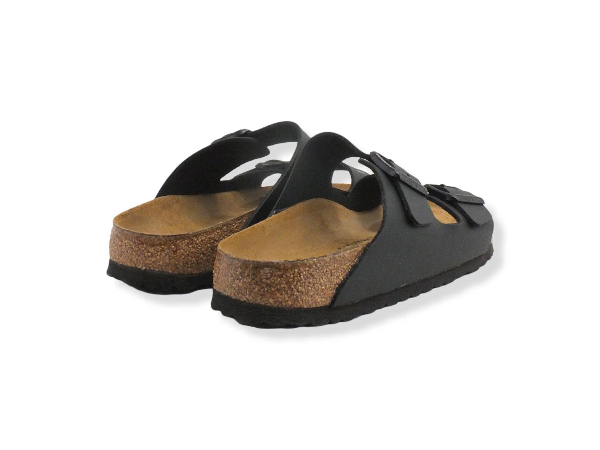 BIRKENSTOCK Arizona Ciabatta Due Fibbie Donna Black 0051793 - Sandrini Calzature e Abbigliamento