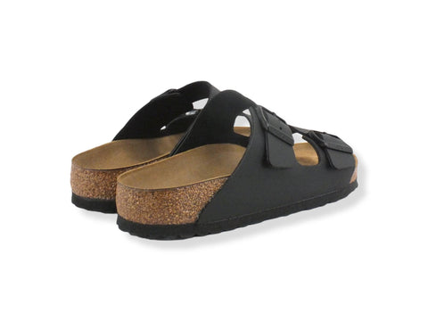 BIRKENSTOCK Arizona Ciabatta Fibbie Donna Black 0051791 - Sandrini Calzature e Abbigliamento