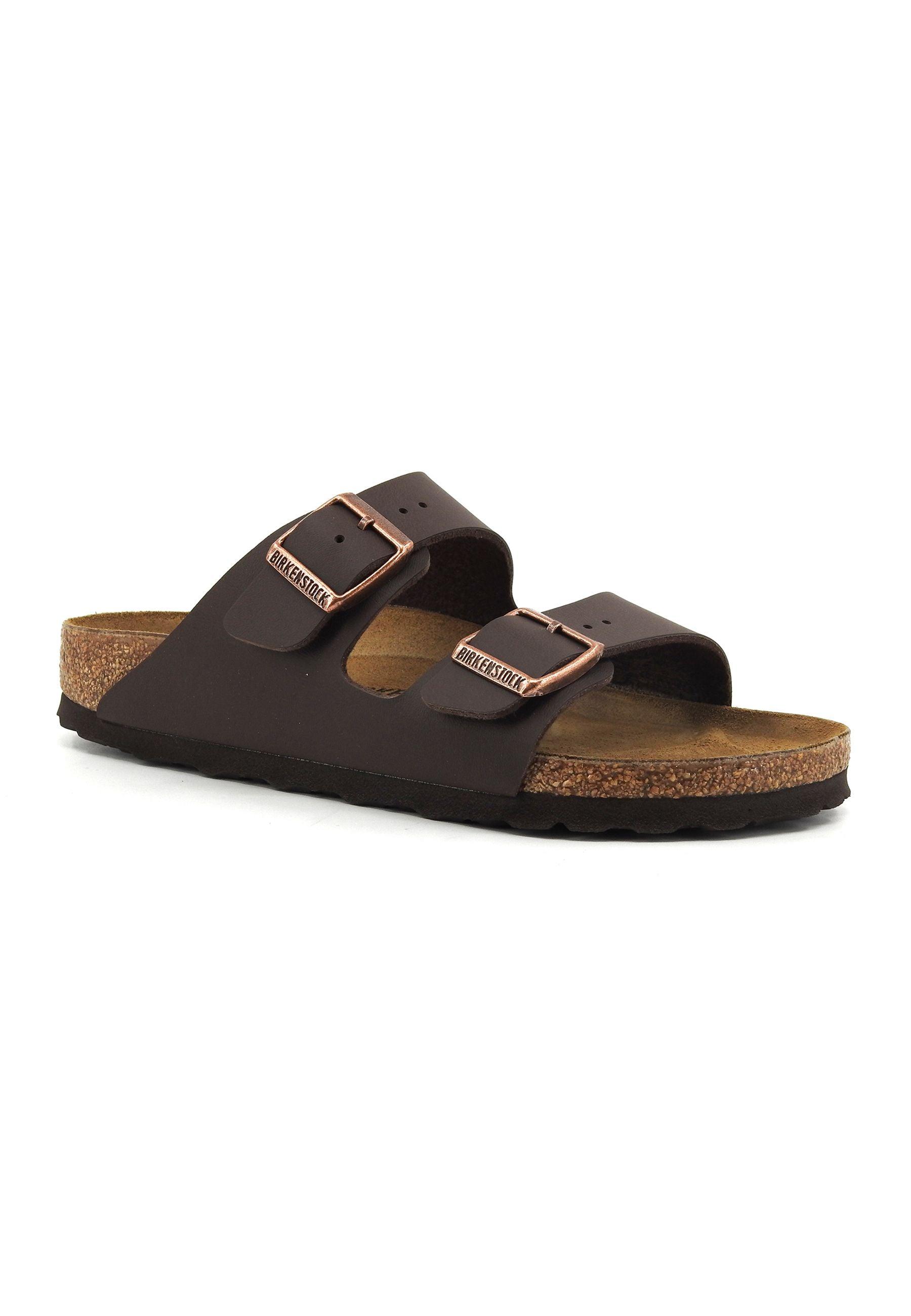 BIRKENSTOCK Arizona Ciabatta Uomo Dark Brown 0051703U - Sandrini Calzature e Abbigliamento