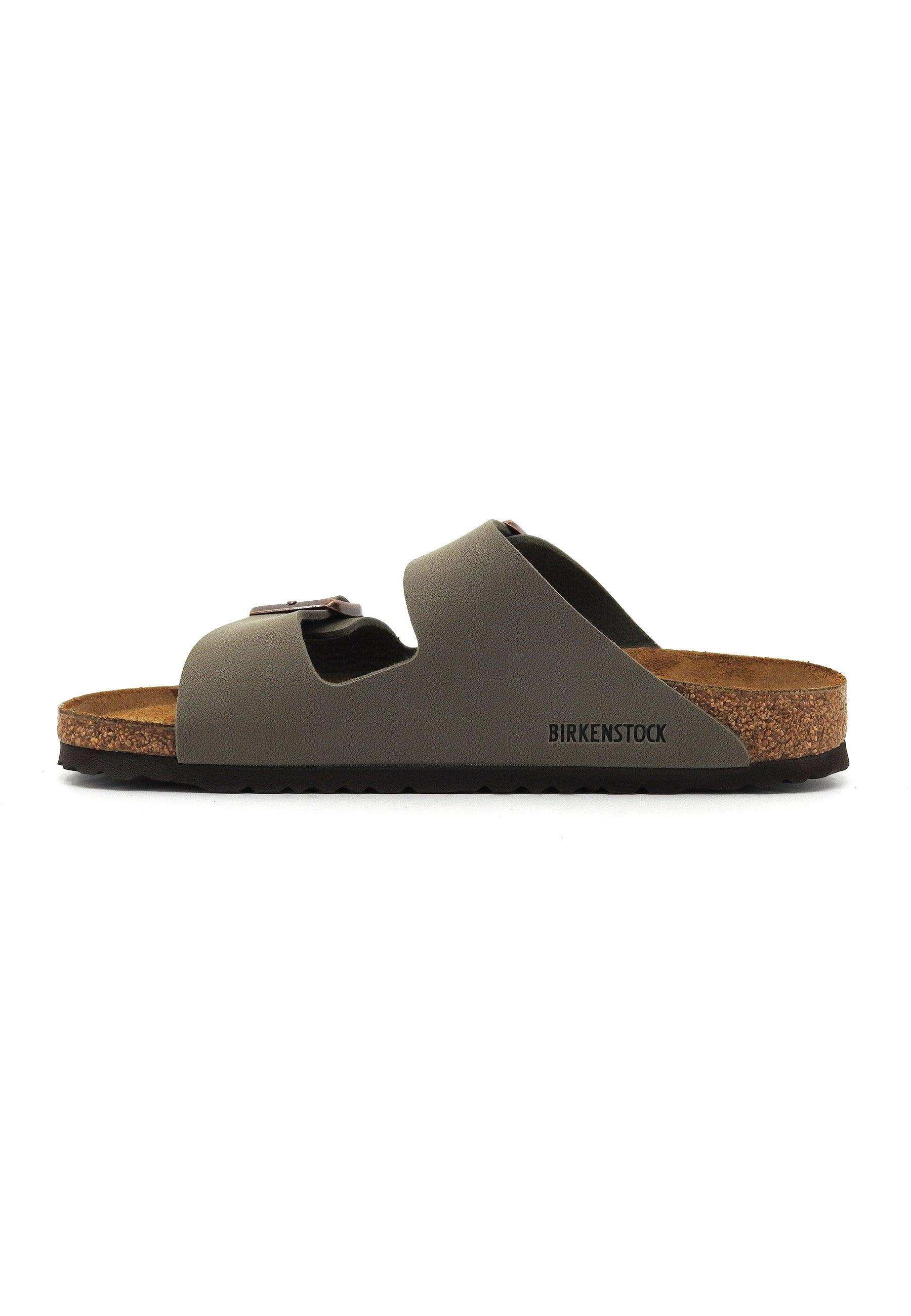 BIRKENSTOCK Arizona Ciabatta Uomo Stone Grigio 0151213U - Sandrini Calzature e Abbigliamento