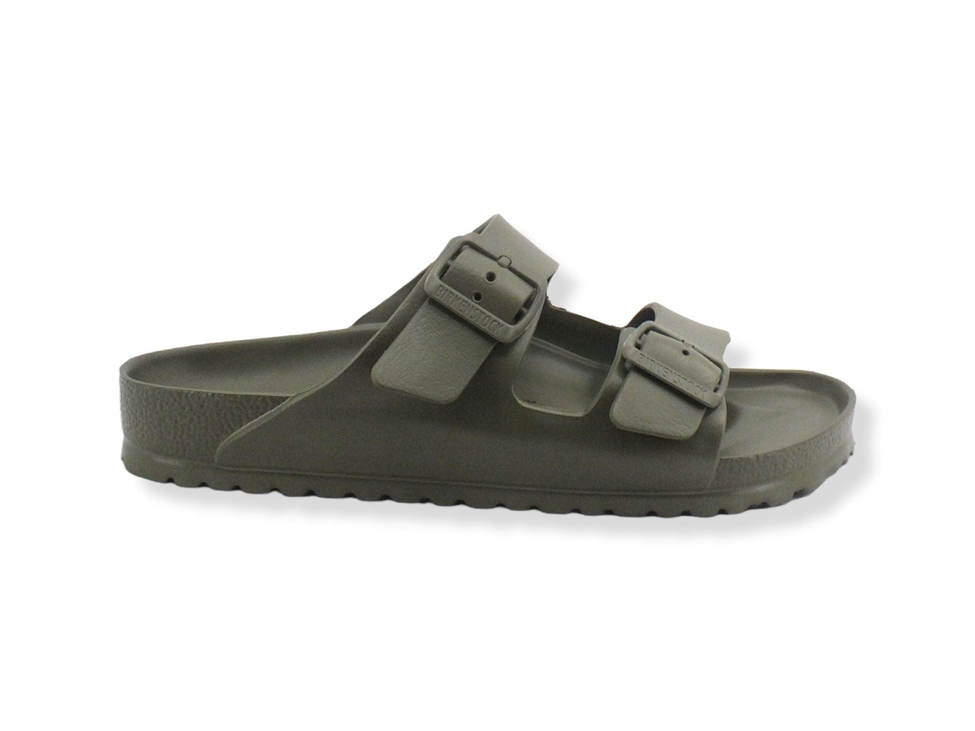 BIRKENSTOCK Arizona Eva Ciabatta Fibbie Donna Verde Khaki 1019094 - Sandrini Calzature e Abbigliamento