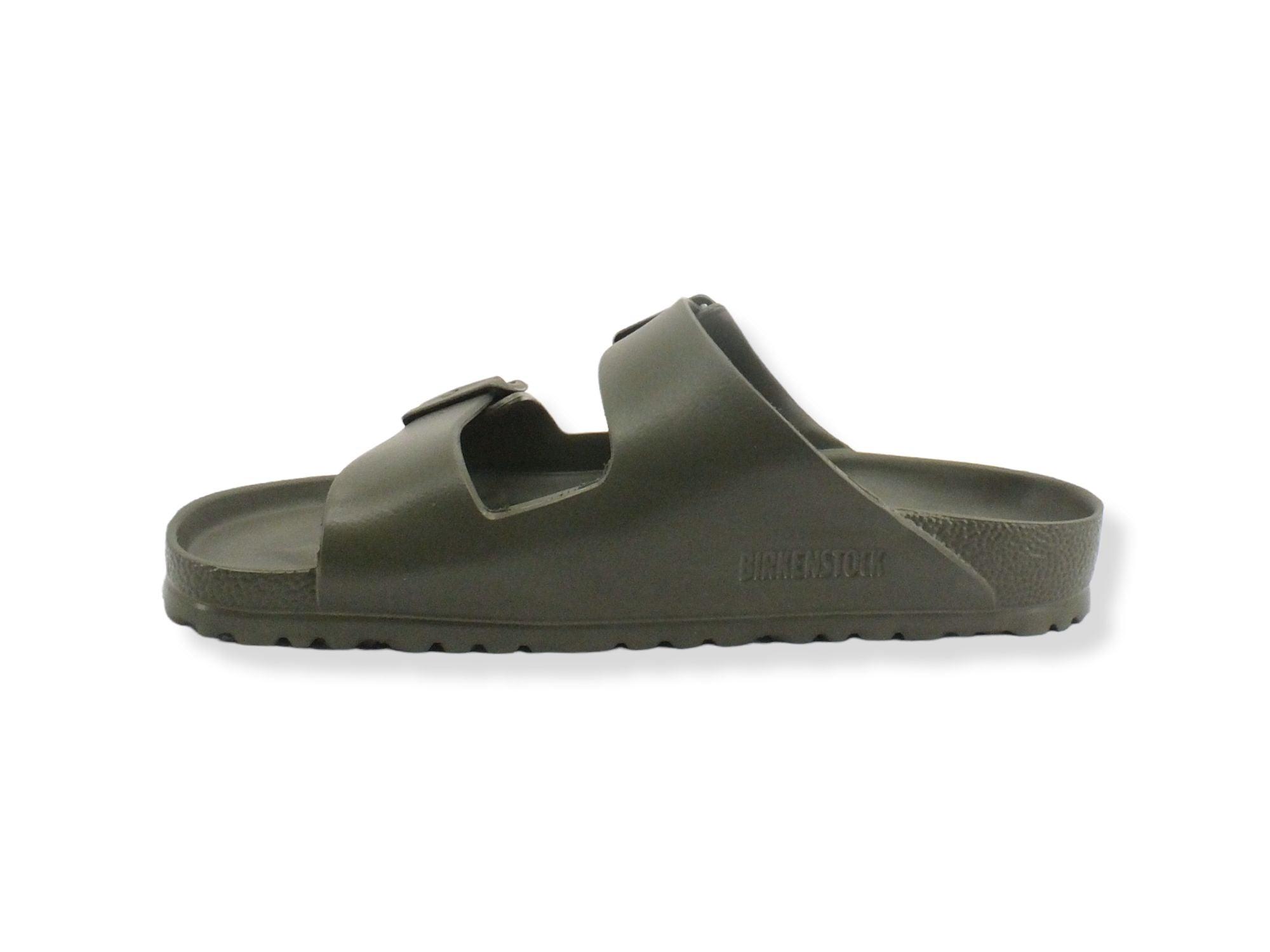 BIRKENSTOCK Arizona Eva Ciabatta Fibbie Donna Verde Khaki 1019094 - Sandrini Calzature e Abbigliamento