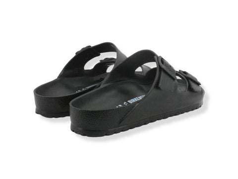 BIRKENSTOCK Arizona Eva Ciabatta Fibbie Uomo Black 0129421 - Sandrini Calzature e Abbigliamento
