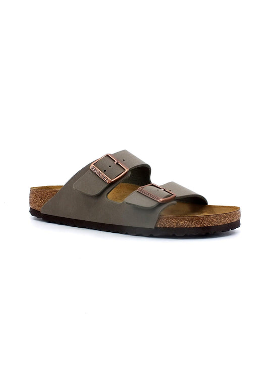 BIRKENSTOCK Arizona Narrow Fit Ciabatta Donna Stone 0151213D - Sandrini Calzature e Abbigliamento