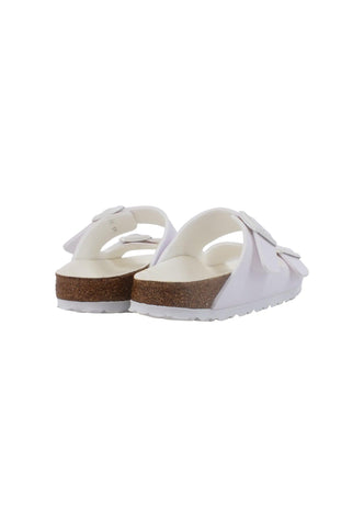 BIRKENSTOCK Arizona Narrow Fit Ciabatta Donna Triple White 1019046 - Sandrini Calzature e Abbigliamento