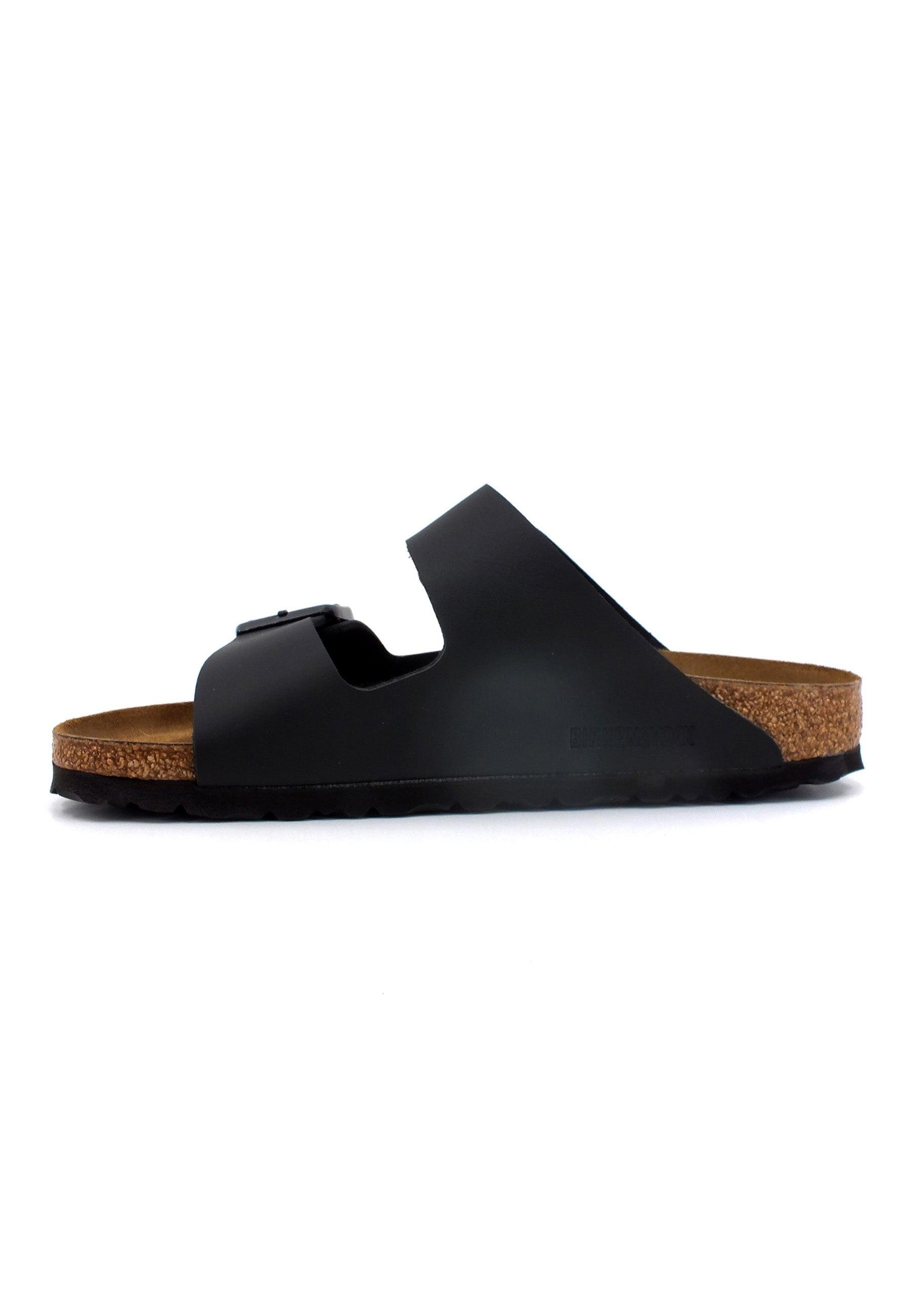 BIRKENSTOCK Arizona Narrow Fit Ciabatta Uomo Black 0051793U - Sandrini Calzature e Abbigliamento