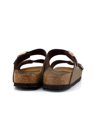 BIRKENSTOCK Arizona Narrow Fit Ciabatta Uomo Mocca 0151183U - Sandrini Calzature e Abbigliamento