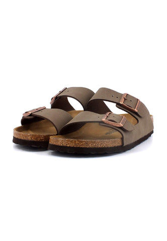 BIRKENSTOCK Arizona Narrow Fit Ciabatta Uomo Mocca 0151183U - Sandrini Calzature e Abbigliamento