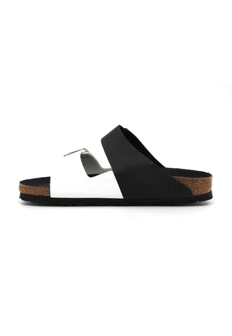 BIRKENSTOCK Arizona Split Ciabatta Donna Black White 1019712 - Sandrini Calzature e Abbigliamento