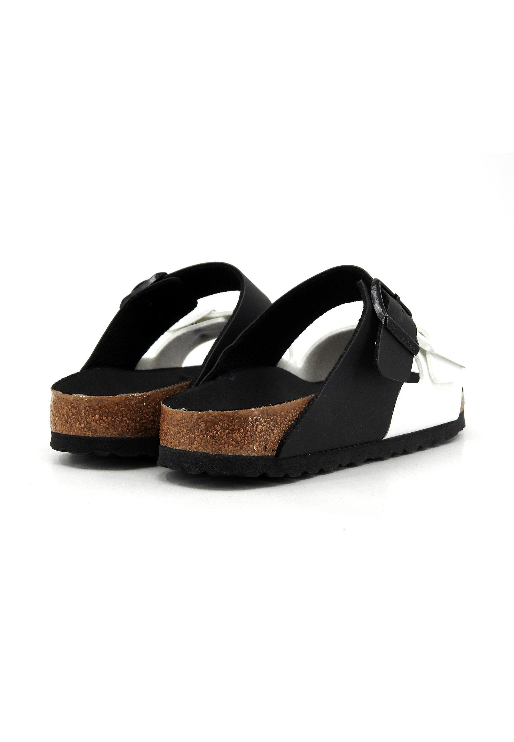 BIRKENSTOCK Arizona Split Ciabatta Donna Black White 1019712 - Sandrini Calzature e Abbigliamento