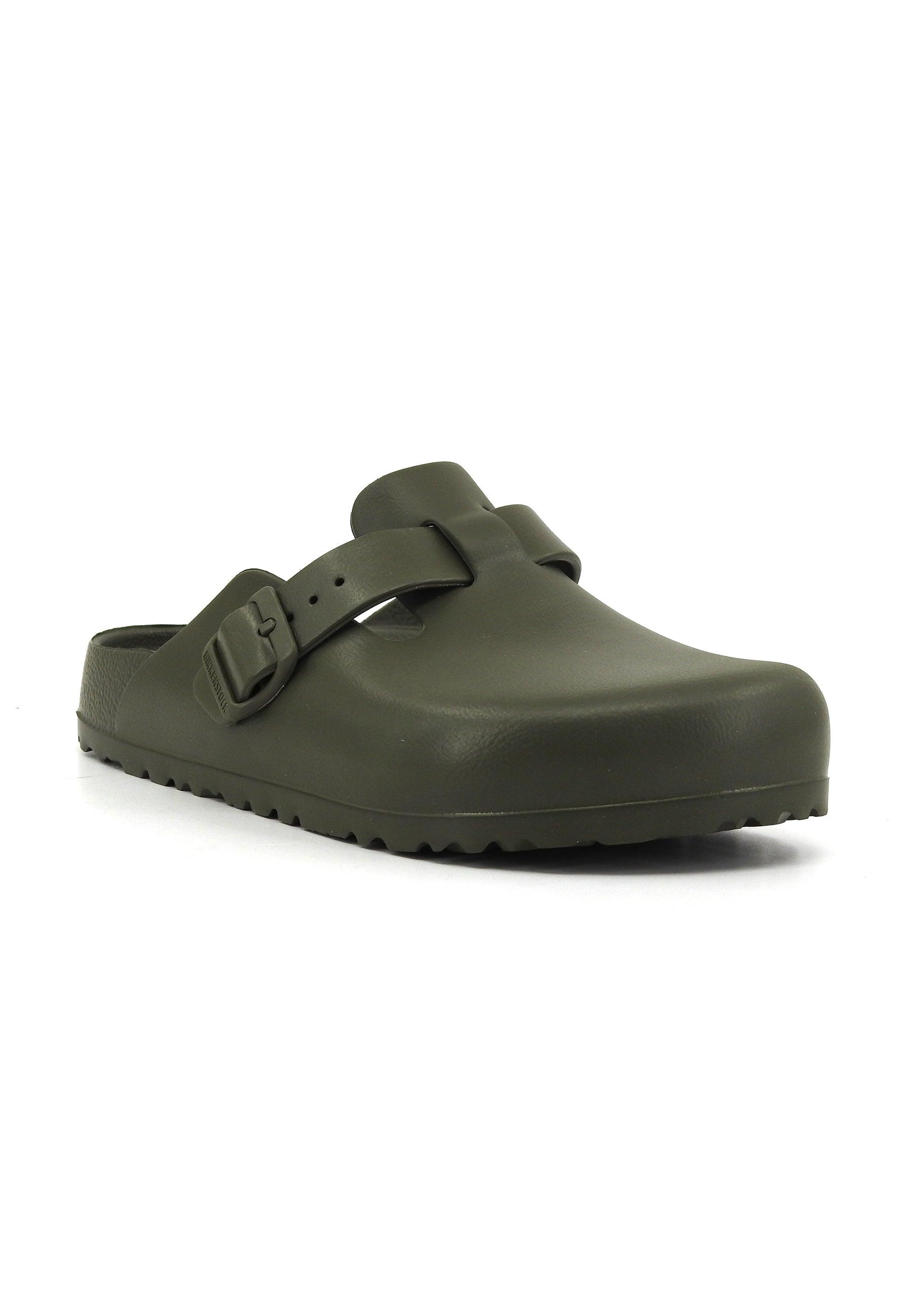 BIRKENSTOCK Boston Eva Ciabatta Donna Khaki Verde 1026238 - Sandrini Calzature e Abbigliamento