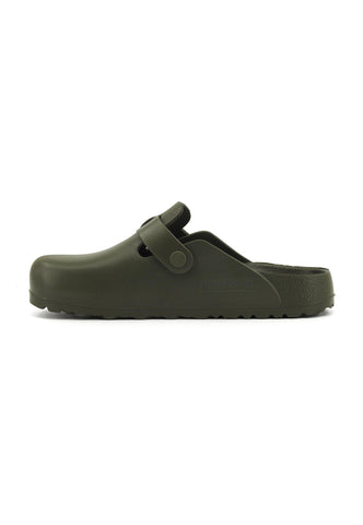 BIRKENSTOCK Boston Eva Ciabatta Donna Khaki Verde 1026238 - Sandrini Calzature e Abbigliamento