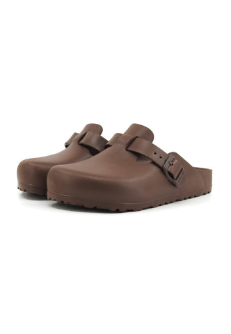 BIRKENSTOCK Boston Eva Ciabatta Donna Roast Marrone 1027363 - Sandrini Calzature e Abbigliamento