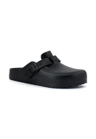 BIRKENSTOCK Boston Eva Narrow Fit Ciabatta Donna Black 0127103 - Sandrini Calzature e Abbigliamento