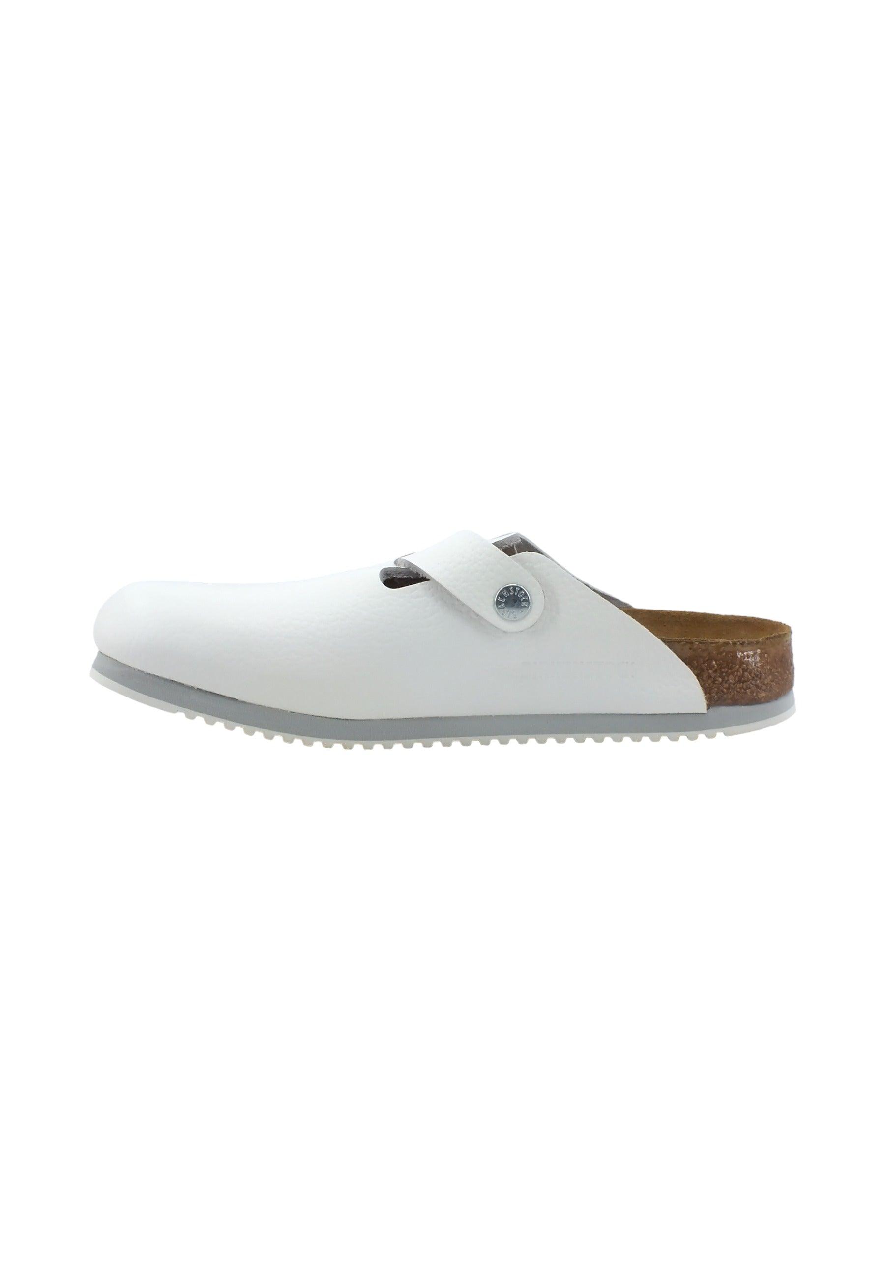 BIRKENSTOCK Boston Sabot Donna White 060136D - Sandrini Calzature e Abbigliamento