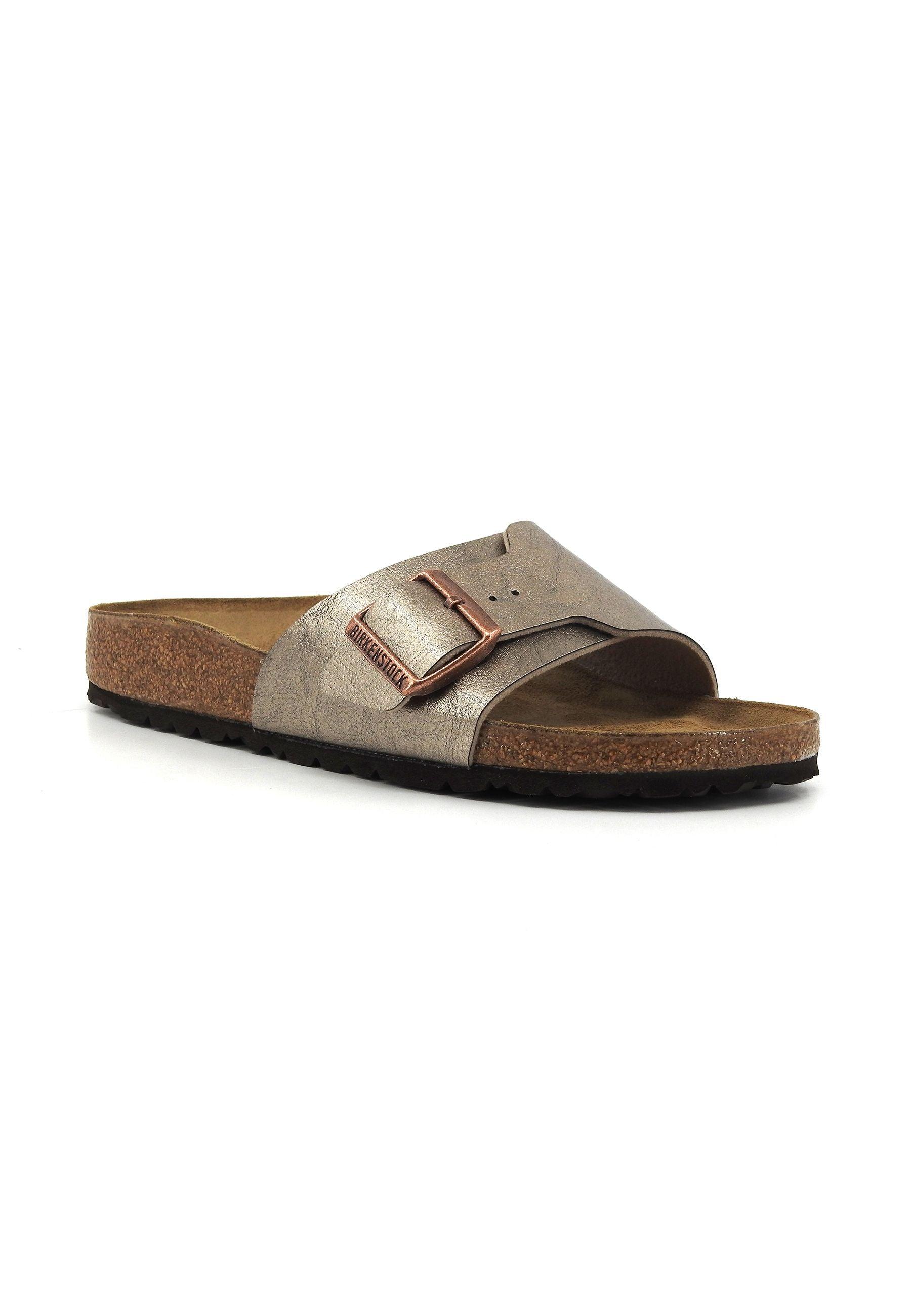 BIRKENSTOCK Catalina Ciabatta Donna Graceful Taupe Bronzo 1026622 GT - Sandrini Calzature e Abbigliamento