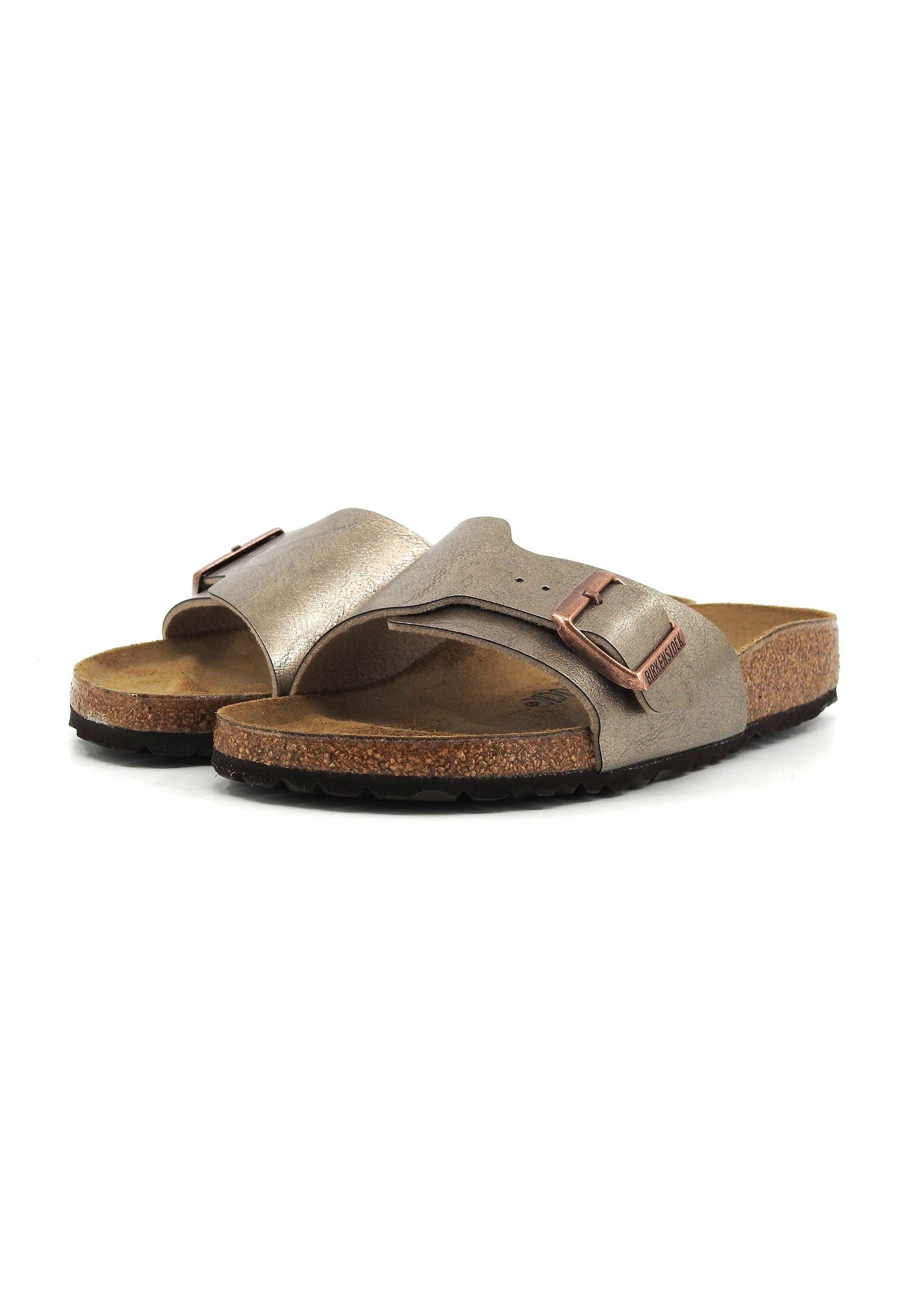 BIRKENSTOCK Catalina Ciabatta Donna Graceful Taupe Bronzo 1026622 GT - Sandrini Calzature e Abbigliamento